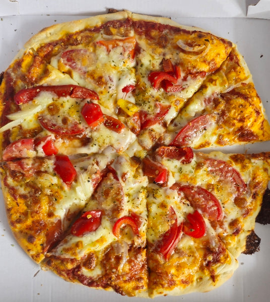 Pollo Pizza mit Peproni